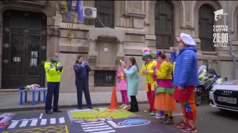 Gașca Zurli ajunge la Poliția Română: Mi-a plăcut întotdeauna dreptatea, vreau să-i ajut pe cei care nu se pot apăra singuri!