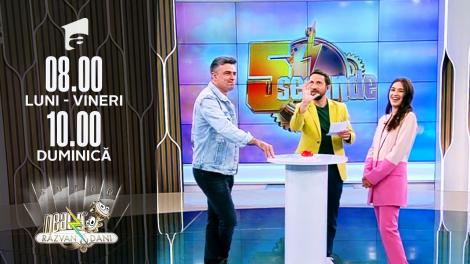 Provocarea 5 secunde: Cornel Ilie vs. Ioana Ignat