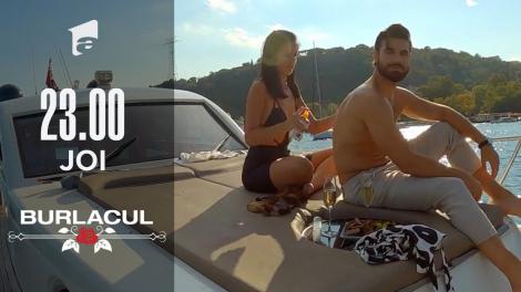 Burlacul, întâlnire romantică pe iaht cu Cristina: Am foarte mari speranțe