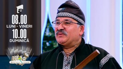Constantin Ghinea-Dumitrache cântă la caval, în direct, la Super Neatza