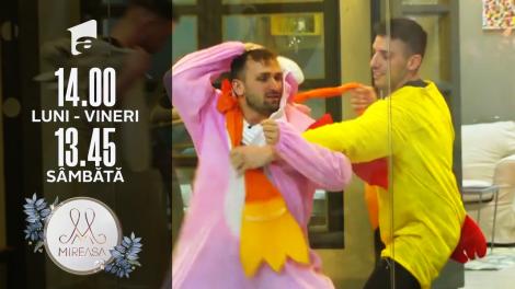 Băieții au imitat un animal ca să intre în casa fetelor!