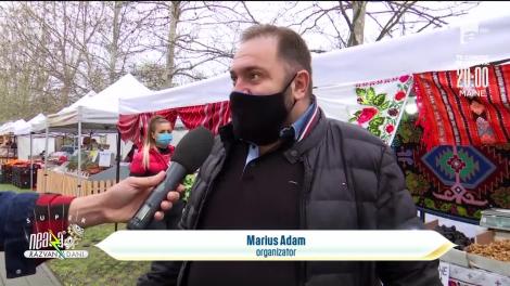 Piață țărănească, de Florii, în parcul IOR