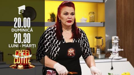 Nicoleta Stoica gătește cu drag la Chefi la cuțite: Mă aștept să primesc două cuțite