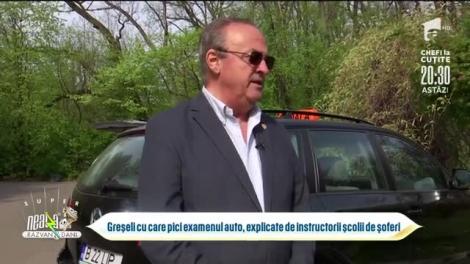 Greșeli cu care pici examenul auto, explicate de instructorul de la o școală de șoferi