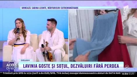 Lavinia Goste și soțul, dezvăluiri fără perdea: Îmi lipsește foarte mult cântatul!