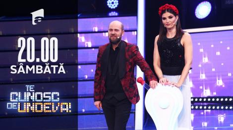 Ruleta Te cunosc de undeva! Vezi în ce personaje se vor transforma vedetele în ediția a XIV-a