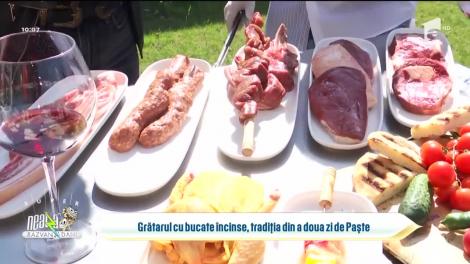 Grătarul cu bucate încinse, tradiția din a doua zi de Paște