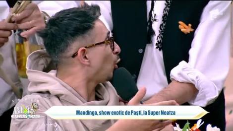 Mandinga, show exotic de Paști, la Neatza cu Răzvan și Dani