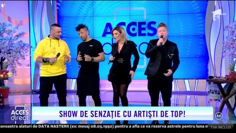 Alb și Negru și Diana Enache cântă piesa "Joc Periculos"