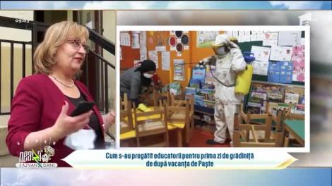 Preșcolarii din toată țara se întorc la grădiniță