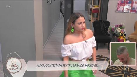 Alina, contestată de fete pentru lipsa de implicare în relația cu Bogdan