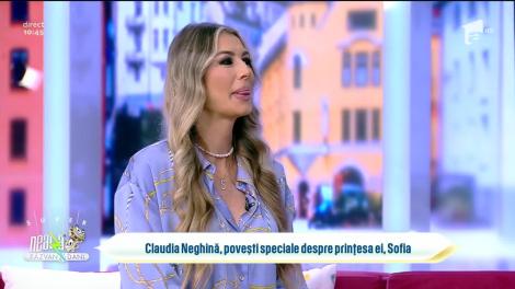 Claudia Neghină, povești speciale despre prințesa ei, Sofia