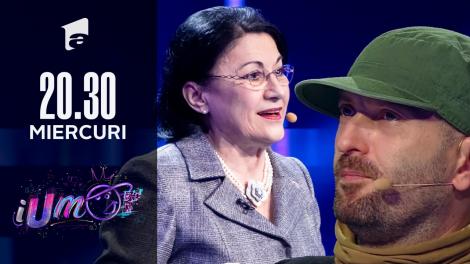 Ecaterina Andronescu a venit la iUmor cu un moment inedit. Cheloo: "Facem o bombă!"