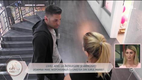Liviu, apel la înțelegere și armonie! Doamna Mari ar fi responsabilă cu liniștea din jurul Mariei