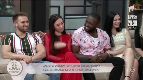 Blaze și Izabela, fragment de viață fericită în doi! Cuplul a avut parte de o noapte împreună, la hotel