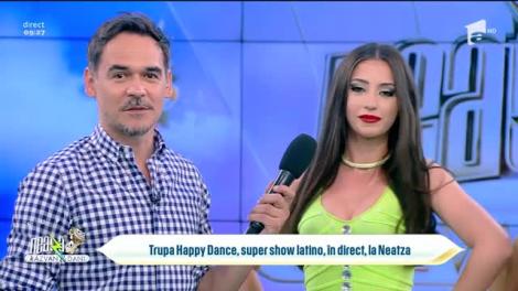 Fetele de la Happy Dance fac spectacol, în direct, la Neatza cu Răzvan și Dani