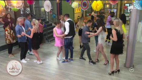 Concurs de dans cu tematică latino în casa Mireasa! Alina și Radu au ieșit câștigători!