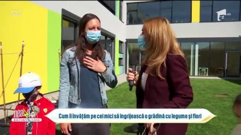 Lecția de grădinărit pentru copiii de grădiniță