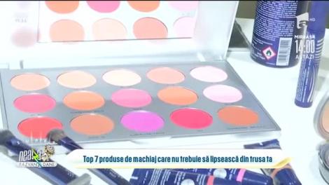 Top șapte produse de machiaj care nu trebuie să lipsească din trusa ta