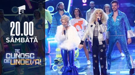 În marea finală, Ana Baniciu și Raluka s-au transformat în Cher & Meryl Streep - Super Trouper