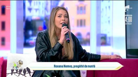 Roxana Nemeș, pregătiri de nuntă. Când va avea loc