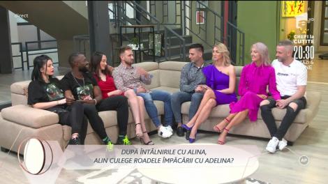 Tensiuni între Adelina și Alin: Cred că ar fi drăguț să ne comportăm ca un cuplu
