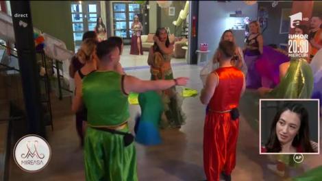 Petrecere orientală în casa Mireasa. Cine a câștigat proba de dans