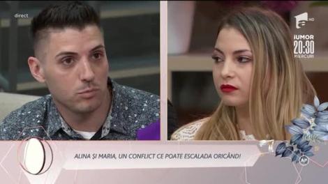 Maria și Alina, la cuțite: Nu ești în măsură să țipi la mine!