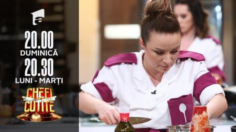 Tensiuni în echipa lui Chef Scărlătescu! Valentina: "Eu sunt în echipa mov, dar nu în a voastră"