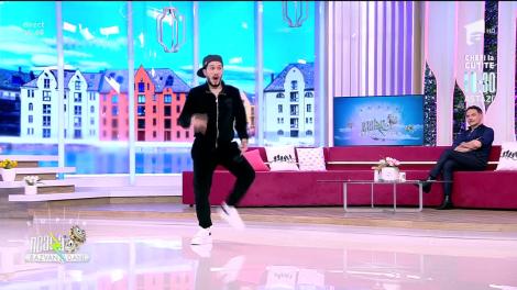 Cosmin Akan, show amuzant de dans la Super Neatza