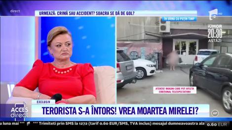 Începutul atacului de la sediul Acces Direct! Antoanela sparge geamuri!