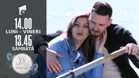 Ionuţ şi Costinela, plimbare relaxantă cu barca: Suntem pe punctul de a forma un cuplu