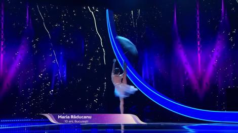 Next Star - Sezonul 10: Maria Răducanu - Moment de dans acrobatic