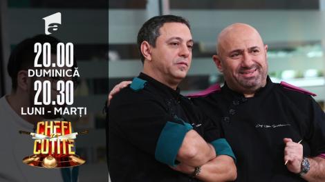 Emoții la banda Chefi la cuțite! Chef Sorin Bontea: Mă apucă nervii!
