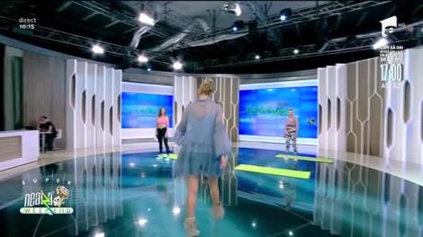 Exerciții abdomen superior și inferior. Ilona Brezoianu, asistentă de fitness: Unde e portocala?