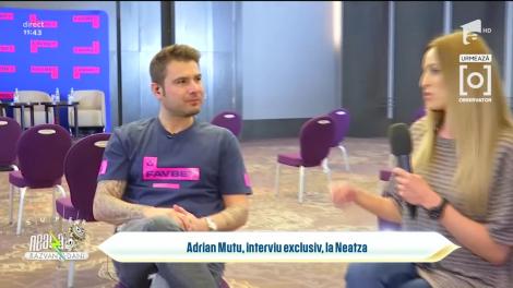 Adrian Mutu, interviu exclusiv la Super Neatza! ”Dacă nu faceam fotbal poate acum eram mecanic la Uzina Dacia”