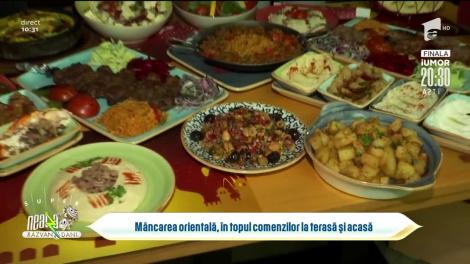 Mâncarea orientală, în topul comenzilor la terasă și acasă