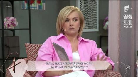 Blaze și Liviu, ceartă din cauza unui iepuraș! ”Nu am fost dur cu iepurașul lui, doar l-am mângâiat!”