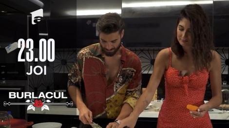Melissa are parte de o cină romantică cu Burlacul! Andi Constantin îi gătește concurentei