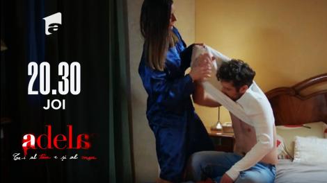 Adela, episodul 40. Andreea îi pune somnifere în băutură lui Mihai, iar apoi îl dezbracă
