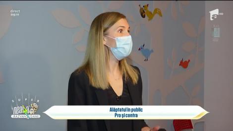 Avantajele alăptării la sân în primele luni de viață ale bebelușului