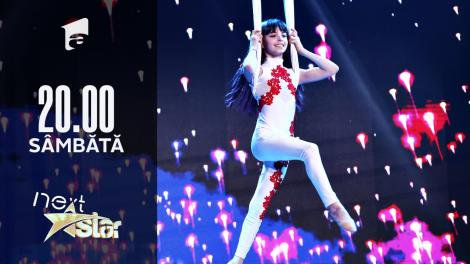 Next Star - Sezonul 10: Isabela Pacriste - moment de acrobație în aer