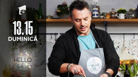 Păcintă cu mere, rețeta lui chef Roxana Blenche, la Hello Chef. Răzvan Fodor, invitatul ediției