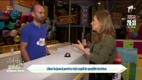 Liber la joacă pentru toți copiii în spațiile închise