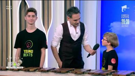 Ansamblul de percuție Young Beats, un proiect dezvoltat în cadrul Secției de percuției a Programului Național Cantus Mundi