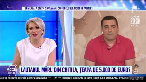 Lăutarul Mărul din Chitila a țepuit un cuplu cu 5000 de euro