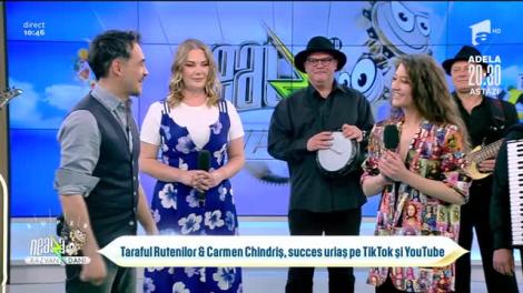 Taraful Rutenilor și Carmen Chindriș, proiectul momentului, în direct, la Super Neatza