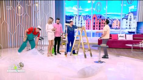 Iluzionistul Robert Tudor, zis și Bossul de pe șantier, face cel mai tare moment de magie