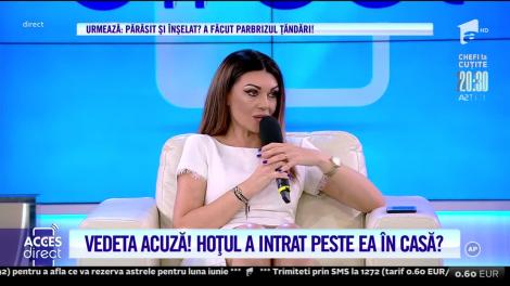 Delia Rehxa a fost jefuită de un bărbat care vindea parfumuri: Mi-a luat o brățară de aur din baie!