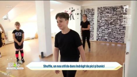 Shuffle, un nou stil de dans &icirc;ndrăgit de pici şi bunici